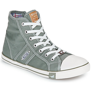 Sapatos Mulher Sapatilhas de cano-alto Mustang GALLEGO Cinza