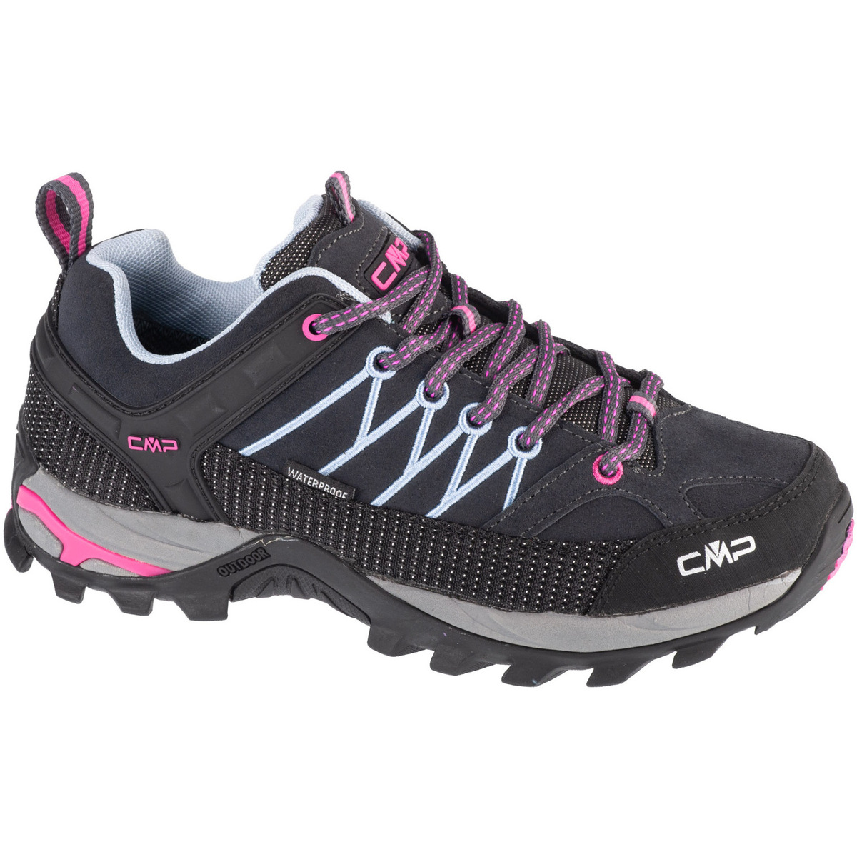 Sapatos Mulher Sapatos de caminhada Cmp Rigel Low Preto
