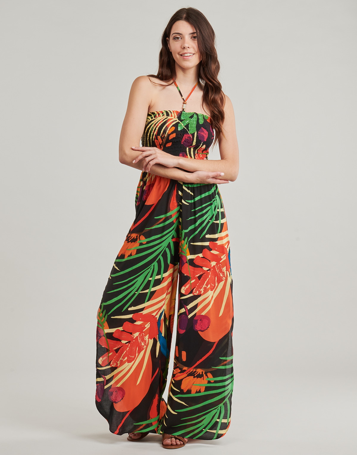 Textil Mulher Macacões/ Jardineiras Desigual BAHAMAS Multicolor