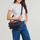 Malas Mulher Bolsa tiracolo Desigual MODULARIS BLUE25 VENECIA MULTI Preto / Violeta