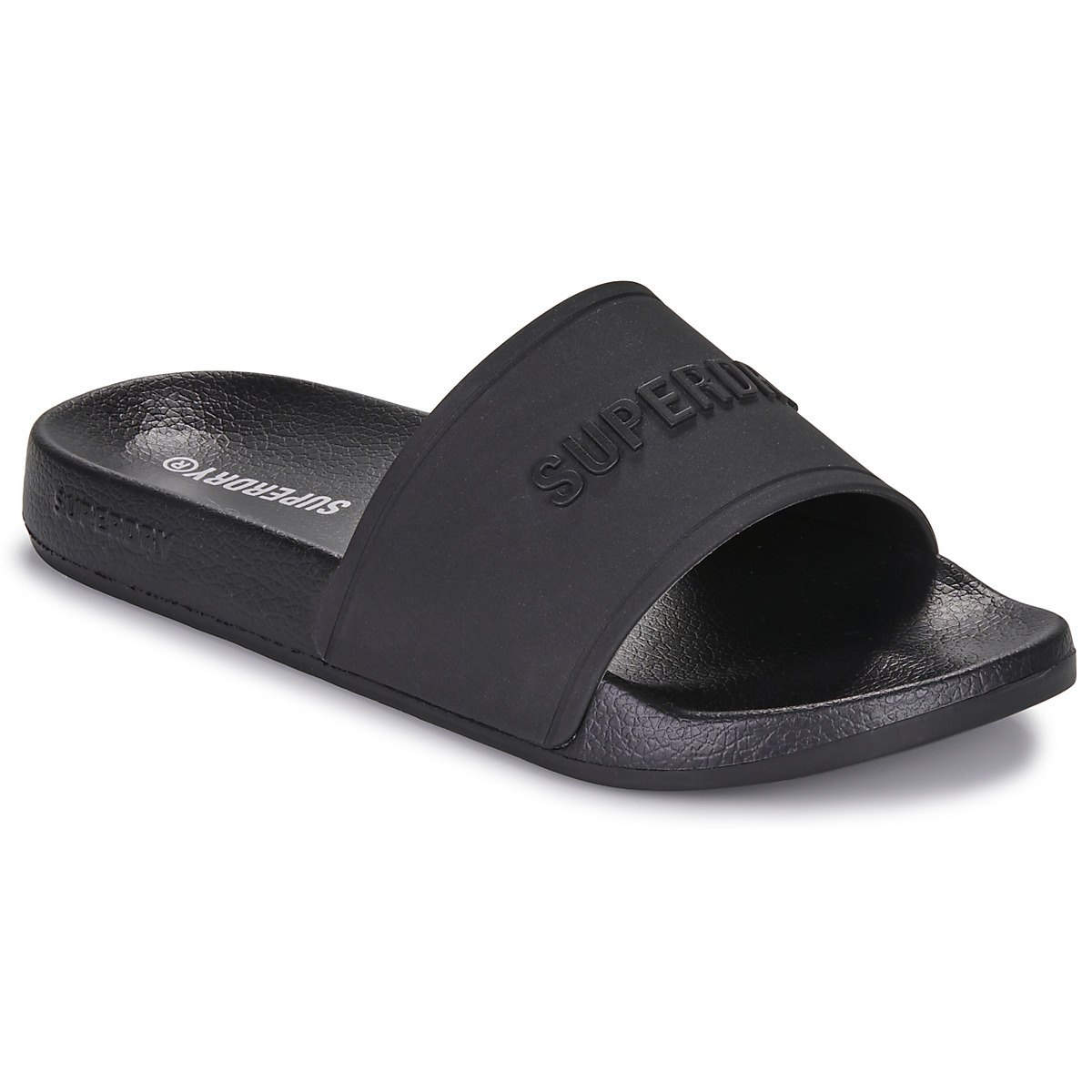 Sapatos Homem chinelos Superdry CLAQUETTE PLAGE LOGO Preto