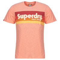 Textil Homem T-Shirt mangas curtas Superdry LOGO TERRAIN Laranja