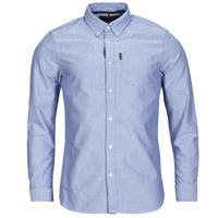 Textil Homem Camisas mangas comprida Superdry OXFORD ESSENTIAL Azul