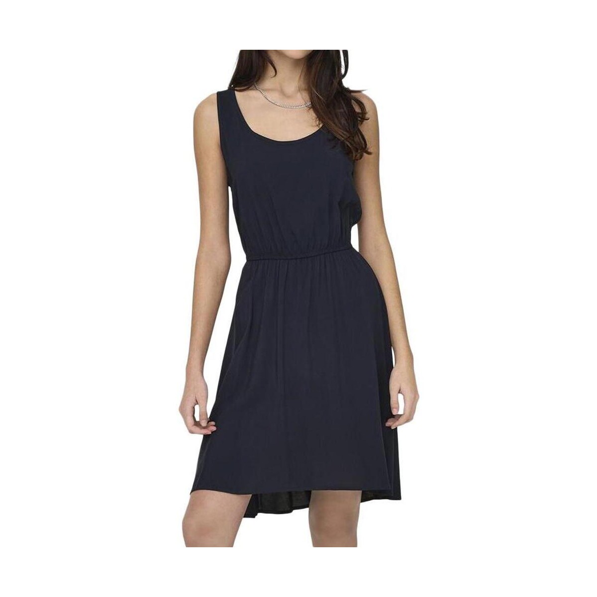 Textil Mulher Vestidos Only  Azul