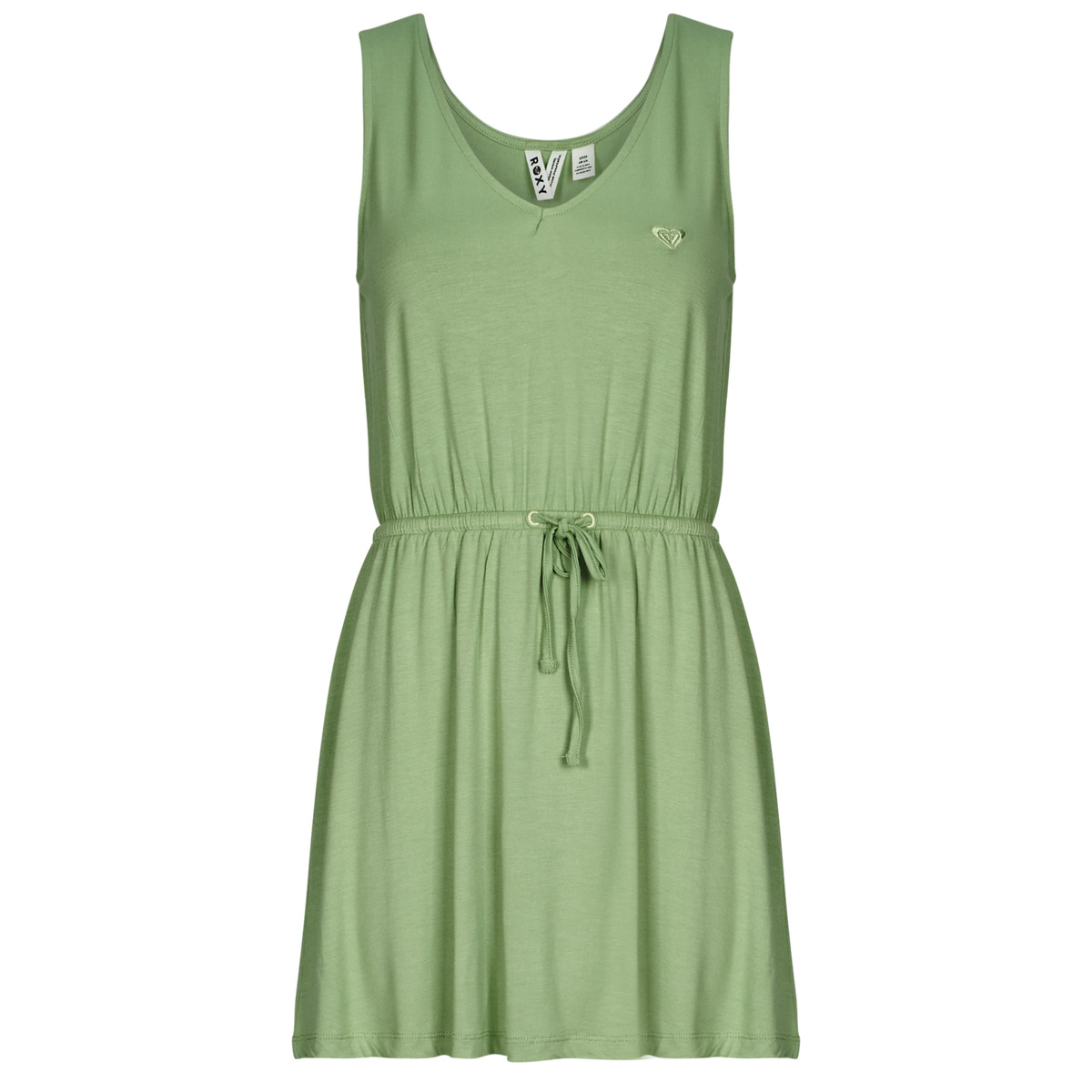 Textil Mulher Vestidos curtos Roxy LOW TIDES DRESS SOLID Verde