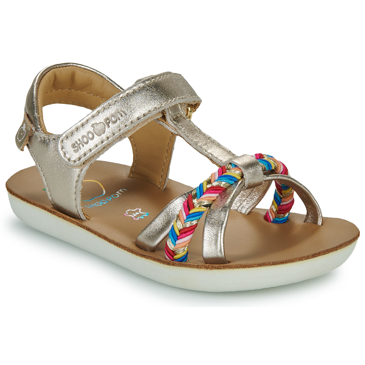 Sapatos Rapariga Sandálias Shoo Pom GOA SALOME Bronze