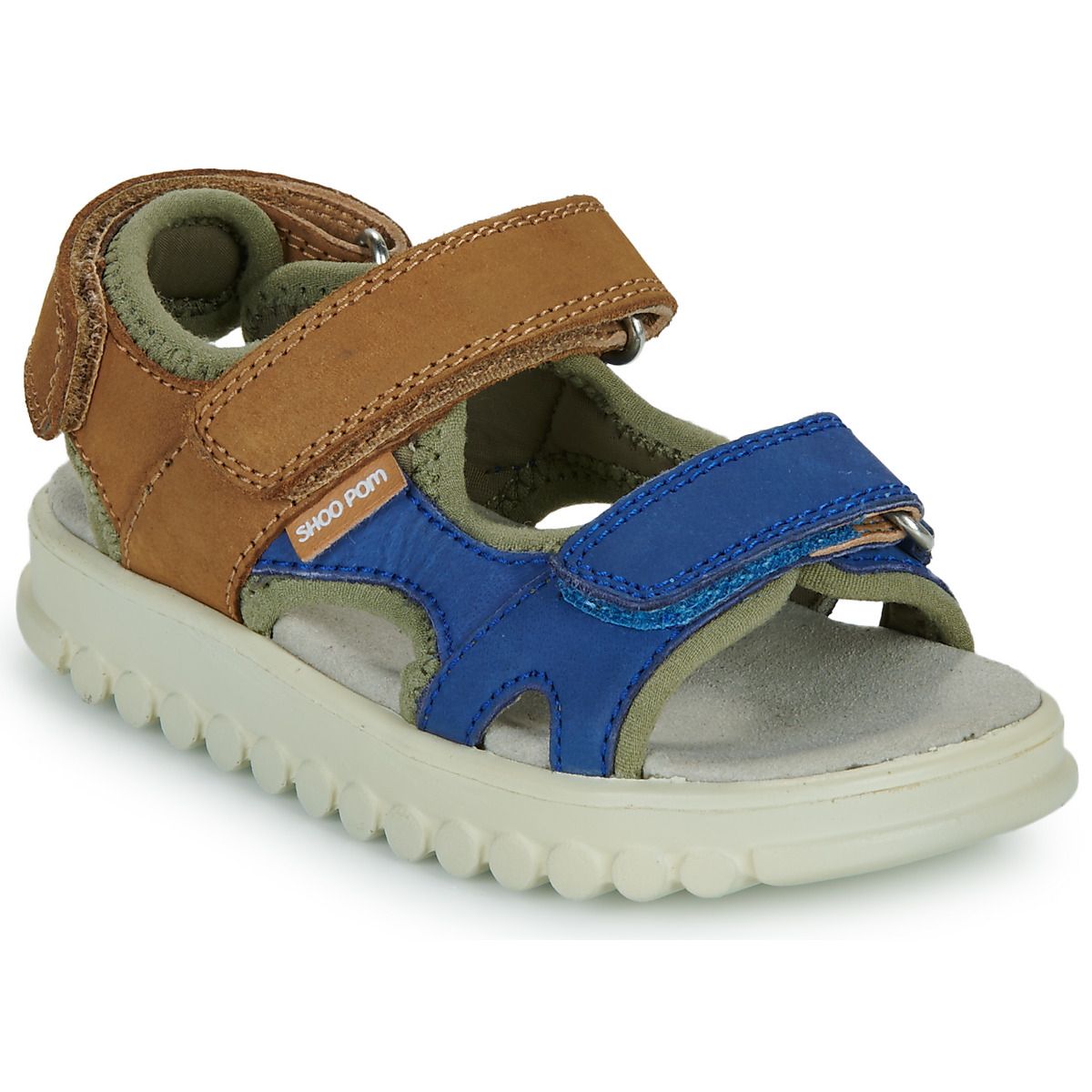 Sapatos Rapaz Sandálias Shoo Pom ROLLY BOY SCRATCH Twilight / Nougat