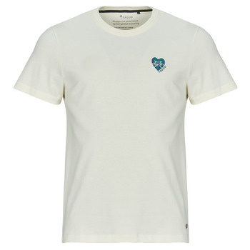 Textil Homem T-Shirt mangas curtas Faguo ARCY Branco