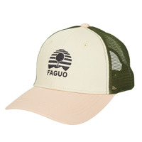 Acessórios Homem Boné Faguo TRUCKER CAP Branco / Cáqui