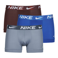 Roupa de interior Homem Boxer Nike TRUNK 3PK Cinza / Castanho / Azul