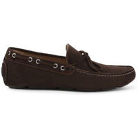 Sapatos Homem Sapato de vela Duca Di Morrone Edoardo - Suede Dark Brown Castanho