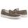 Sapatos Homem Slip on Duca Di Morrone Diego - Suede Gray Castanho