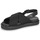 Sapatos Homem Sandálias Calvin Klein Jeans FLAT MOLDED CRXS SLING SANDAL CV Preto