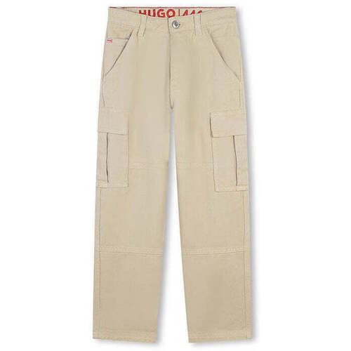Textil Rapaz Calças Hugo Boss Kids G00187-23C-7-19 Bege