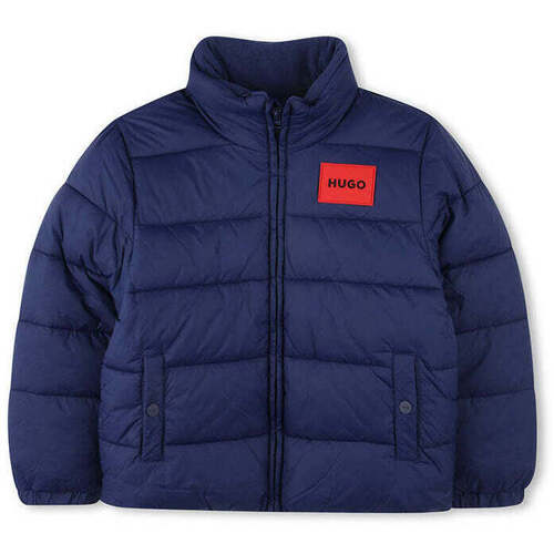 Textil Rapaz Casacos de malha Hugo Boss Kids G00198-84N-3-19 Azul