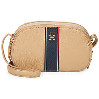 Malas Mulher Bolsa de ombro Tommy Hilfiger TH ETERNITY SHOULDER BAG MONO Castanho