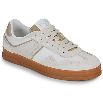 Sapatos Mulher Sapatilhas Tommy Jeans THE GREENWICH MIX MEDIA Bege