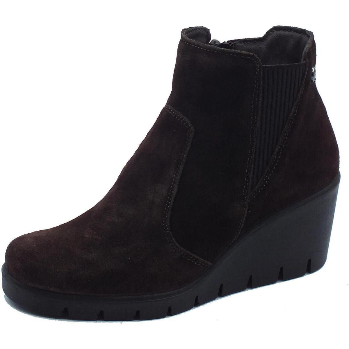 Sapatos Mulher Botas baixas Enval 6769522 Scam. Super Castanho
