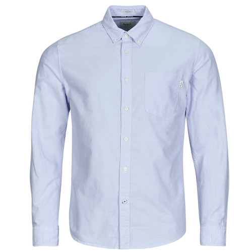 Textil Homem Camisas mangas comprida Pepe jeans ANDREW Azul
