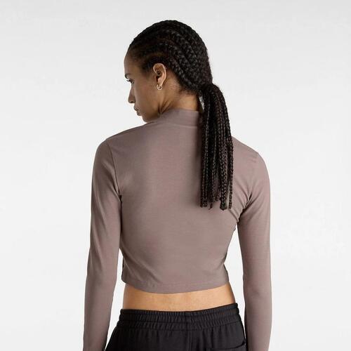 Vans MINI MOCK NECK LS PROG Castanho