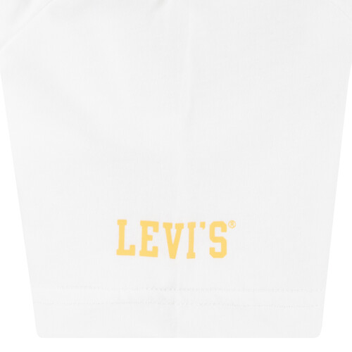 Levi's LS MONOGRAM TEE Branco