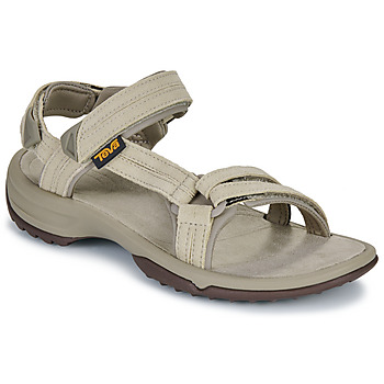 Sapatos Mulher Sandálias desportivas Teva Terra Fi Lite Suede Bege