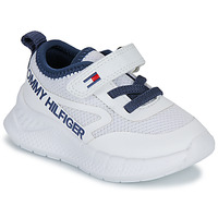 Sapatos Rapaz Sapatilhas Tommy Hilfiger CONNOR Branco / Marinho