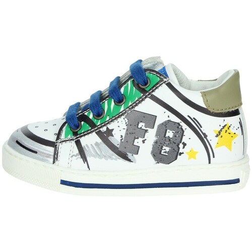 Sapatos Criança Sapatilhas de cano-alto Falcotto 0012018055.01.1N60 Branco