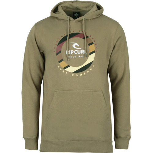 Textil Homem Sweats Rip Curl STRIPE CIRCLE FLEECE Verde