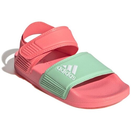 Sapatos Criança Sandálias adidas Originals Adilette Cor-de-rosa, Verde