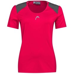 Textil Mulher T-Shirt mangas curtas Head Club Tech Rosa