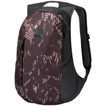 Malas Mulher Mochila Jack Wolfskin Ancona Graphic Print Preto, Bordô