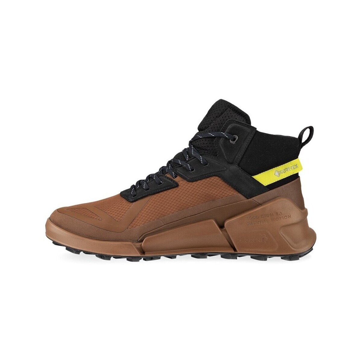 Sapatos Homem Botas baixas Ecco Biom 2.1 Mountain Mid Gtx Castanho, Preto