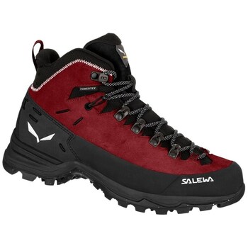 Sapatos Mulher Sapatos de caminhada Salewa Alp Mate Winter Mid Wp Preto, Bordô