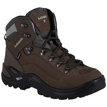 Sapatos Mulher Sapatos de caminhada Lowa Renegade Wide Mid Gtx Castanho