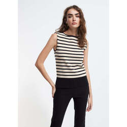 Textil Mulher T-shirts e Pólos Lola Casademunt LF2415028-1N0-2-1 Preto