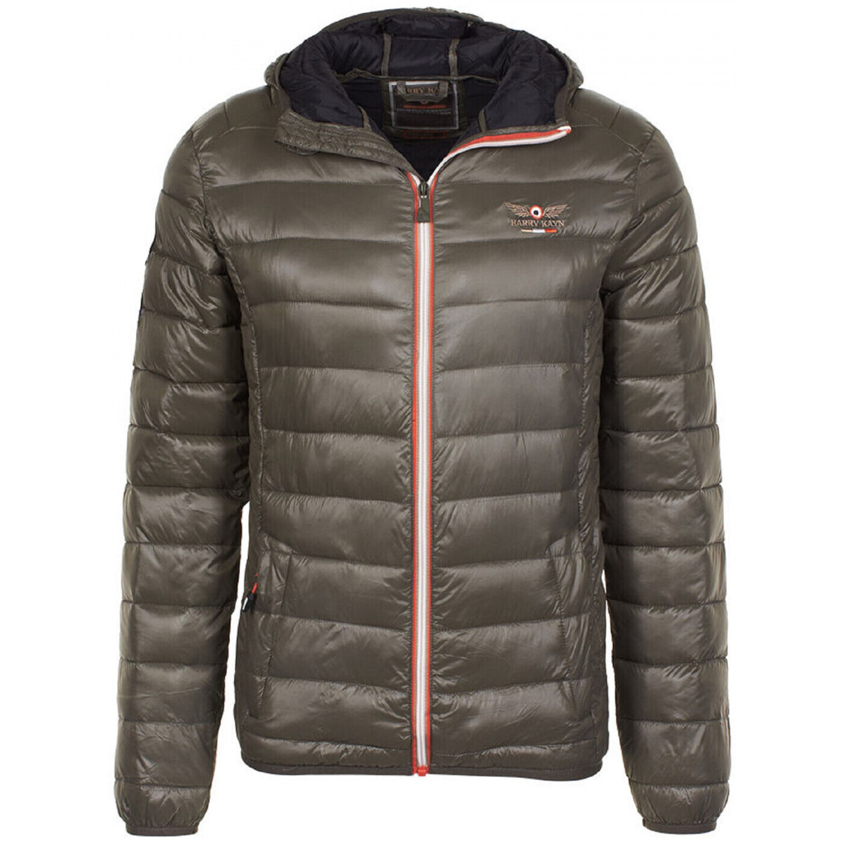 Textil Homem Quispos Harry Kayn Doudoune fine à capuche homme COMAIN Cáqui
