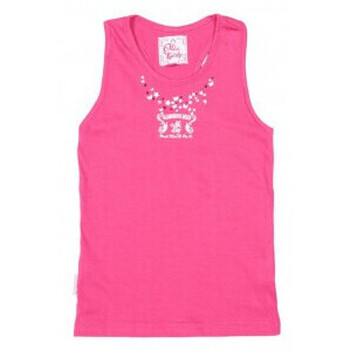 Textil Rapariga T-Shirt mangas curtas Miss Girly T-shirt  fille FOVARI Rosa