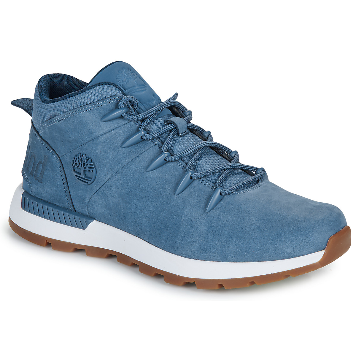 Sapatos Homem Sapatilhas de cano-alto Timberland SPRINT TREKKER MID LEATHER Azul