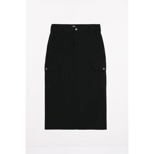 Dickies DUCK CANVAS CARGO SKIR Preto