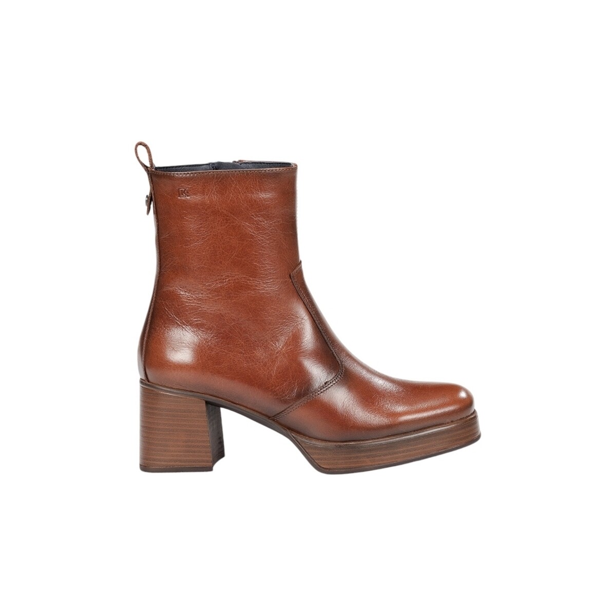 Sapatos Mulher Botins Dorking D9157 Castanho