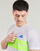 Textil Homem T-Shirt mangas curtas adidas Performance JD7316 Cinza / Amarelo / Branco