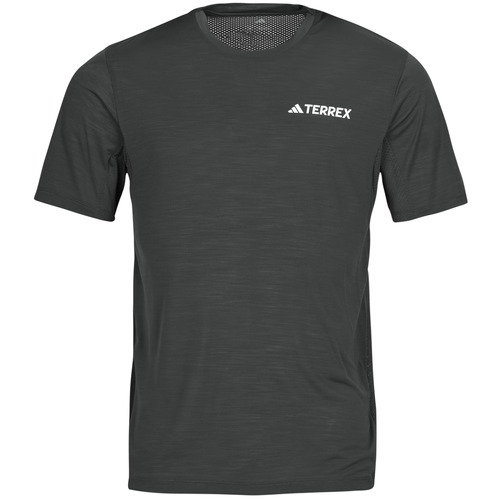 Textil Homem T-Shirt mangas curtas adidas TERREX JL6340 Cinza / Preto