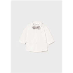 Textil Rapaz Camisas mangas comprida Mayoral 2180-15-1-64 Branco