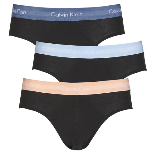 Roupa de interior Homem Cueca Calvin Klein Jeans HIP BRIEF 3PK Preto