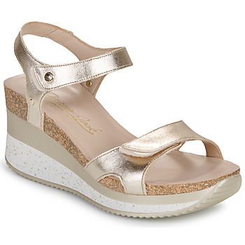 Sapatos Mulher Sandálias Panama Jack NICA SPORT Ouro
