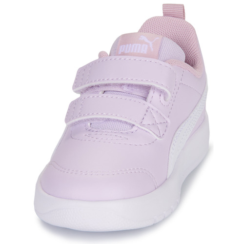 Puma Courtflex V3 Inf Rosa / Branco