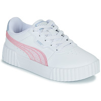 Sapatos Rapariga Sapatilhas Puma Carina 3.0 Blurry Dreams PS Branco / Rosa