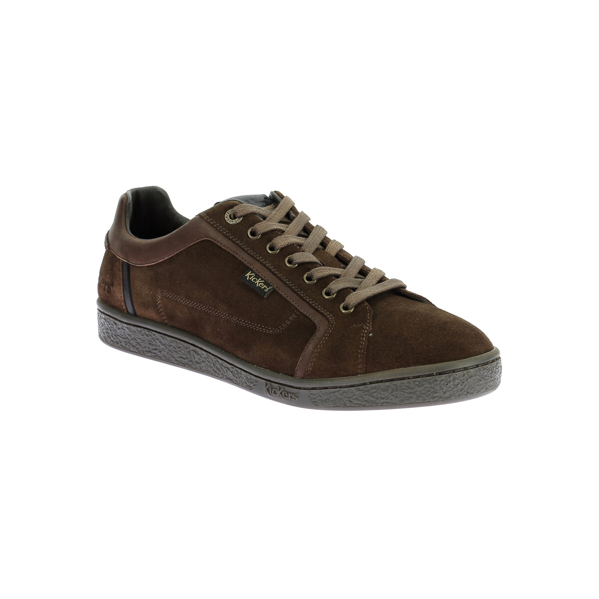 Sapatos Homem Sapatilhas Kickers Kick Sargasse Castanho