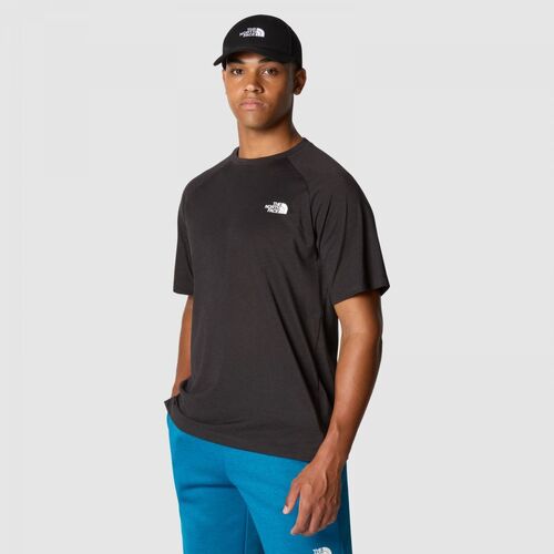 The North Face NF0A87FQ M FOUNDATION TEE-KS7 BLACK Preto